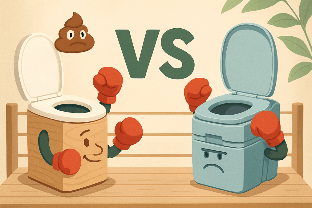 Trenntoilette vs. Chemietoilette: Der ultimative Klo-Kampf für Camper