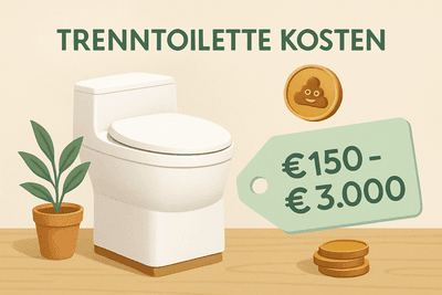 Trenntoilette Kosten: Was kostet eine Trenntoilette wirklich? (Vollständige Kostenaufstellung 2025)